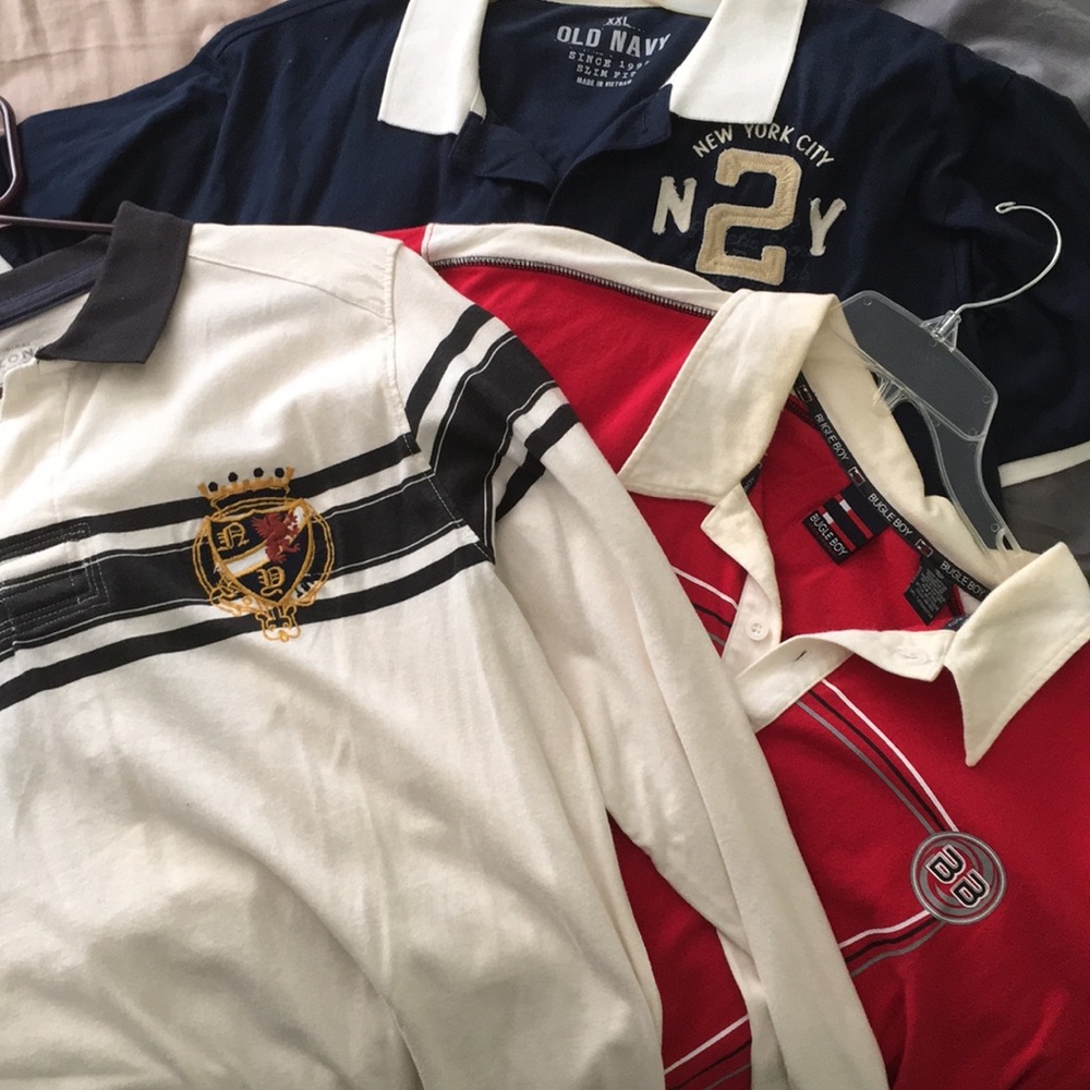 HOT DEAL!! 3 for 1 polo style shirts